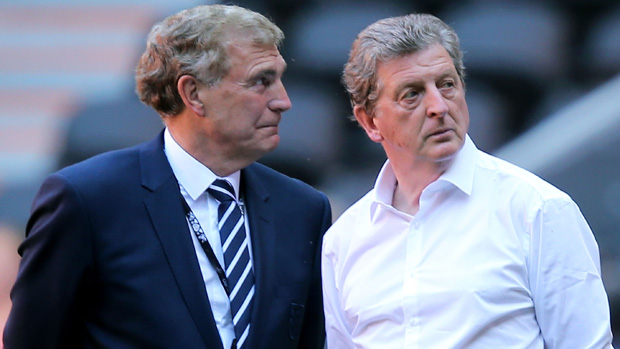Sir Trevor Brooking and Roy Hodgson